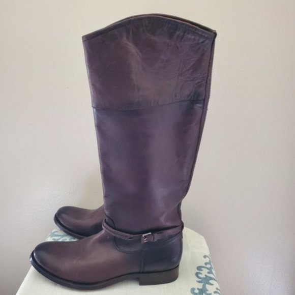Frye Leather Riding Boots Size 7.5 - Picture 5 of 14